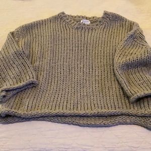 Chunky knit sweater